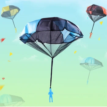 

Hand Throwing Mini Soldier Parachute Funny Toy Kid Outdoor Game Play Educational Kids Toys For Children Kids Toys For Children