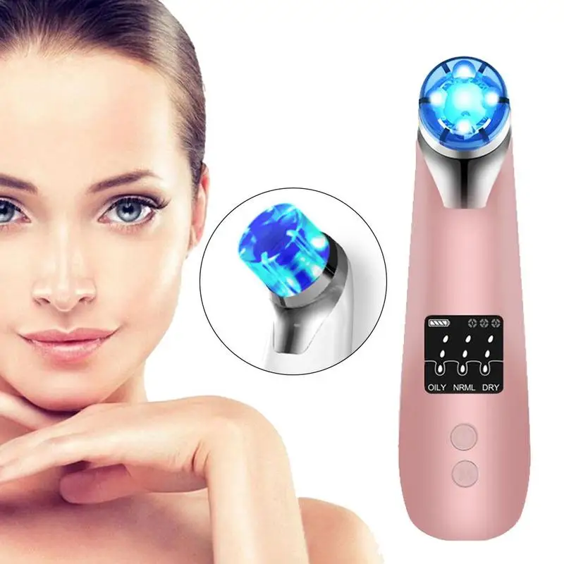 

1PC Electric Acne Remover Point Blackhead Vacuum Extractor Tool Black Spots Pore Cleaner Skin Care Facial Pore Cleaner Face care