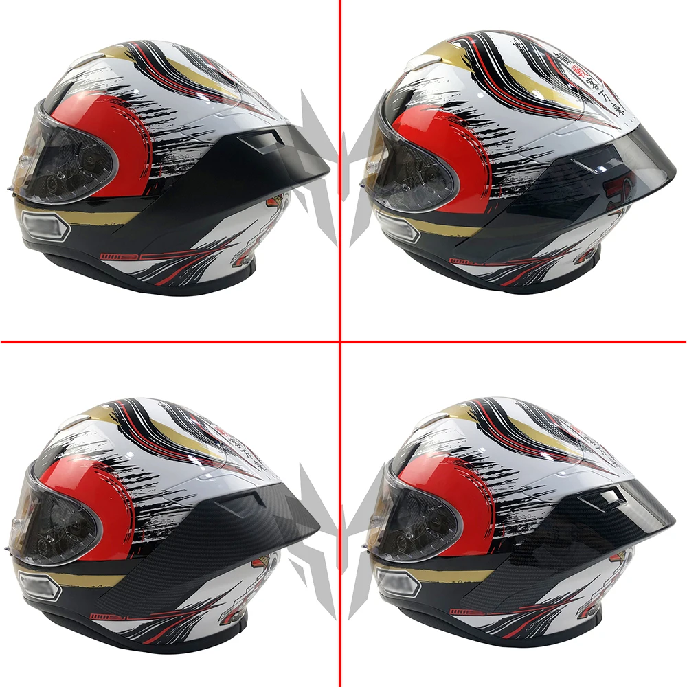 オートバイリアヘルメットスポイラーケースshoei Z7 Z 7新z8アクセサリー Helmets Aliexpress