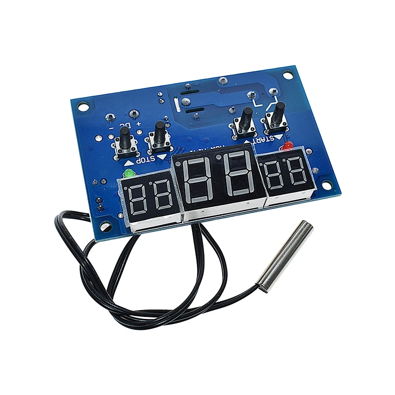 W1401 DC12V цифровой дисплей термостат интеллигентая (ый) регулятор температуры