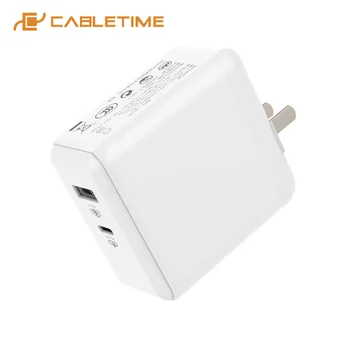 

PD 60W Charger USB C QC3.0 Quick Charge Universal IOS Android Phone Charging Adapter for Xiaomi Huawei Mate 30 iphone C307