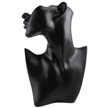 

Resin Material Jewelry Showcase Rack Creative Earrings Necklace Figurine Display Stand Necklace Pendant Bust Displays Holder