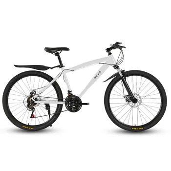 

24/26-Inch Mountain Bicycle Speed Change Double Disc Brake Spoked wheel Student Adult Shock Absorption Cross-Country Bike