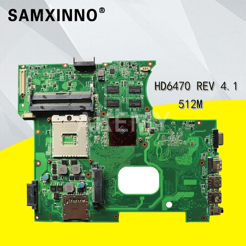 For Asus Laptop Motherboard K42JZ K42JE k42JK A42J X42J K42J A40J K42JR REV4.1 512M Mainboard HM55 Chipest 100% Work S-6 | Компьютеры и