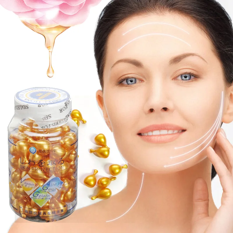 10/90pcs Snail Vitamin C Face Serum Anti-Wrinkle Whitening Anti Aging Moisturizing Skin Care Vitamin C Capsules Lifting Firming 10/90pcs Snail Vitamin C Face Serum Anti-Wrinkle Whitening Anti Aging Moisturizing Skin Care Vitamin C Capsules Lifting Firming