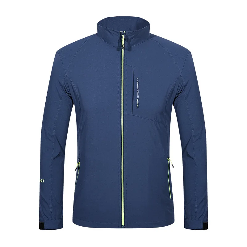 

2018 Spring And Autumn New Style Outdoor Couples Four Sides Elasticity Large Size Raincoat Jacket Quick-Dry Ultra-Light Waterpro