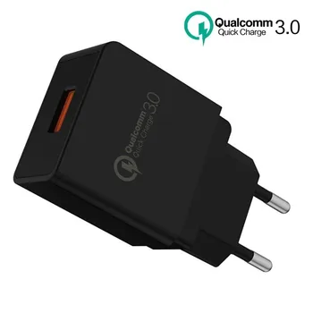 

SONOVO Phone Charger Quick Charge 3.0 5V2A/9V2A/12V 18W Universal USB Charger QC3.0 2.0 Fast Travel For Samsung LG Xiaomi Huawei