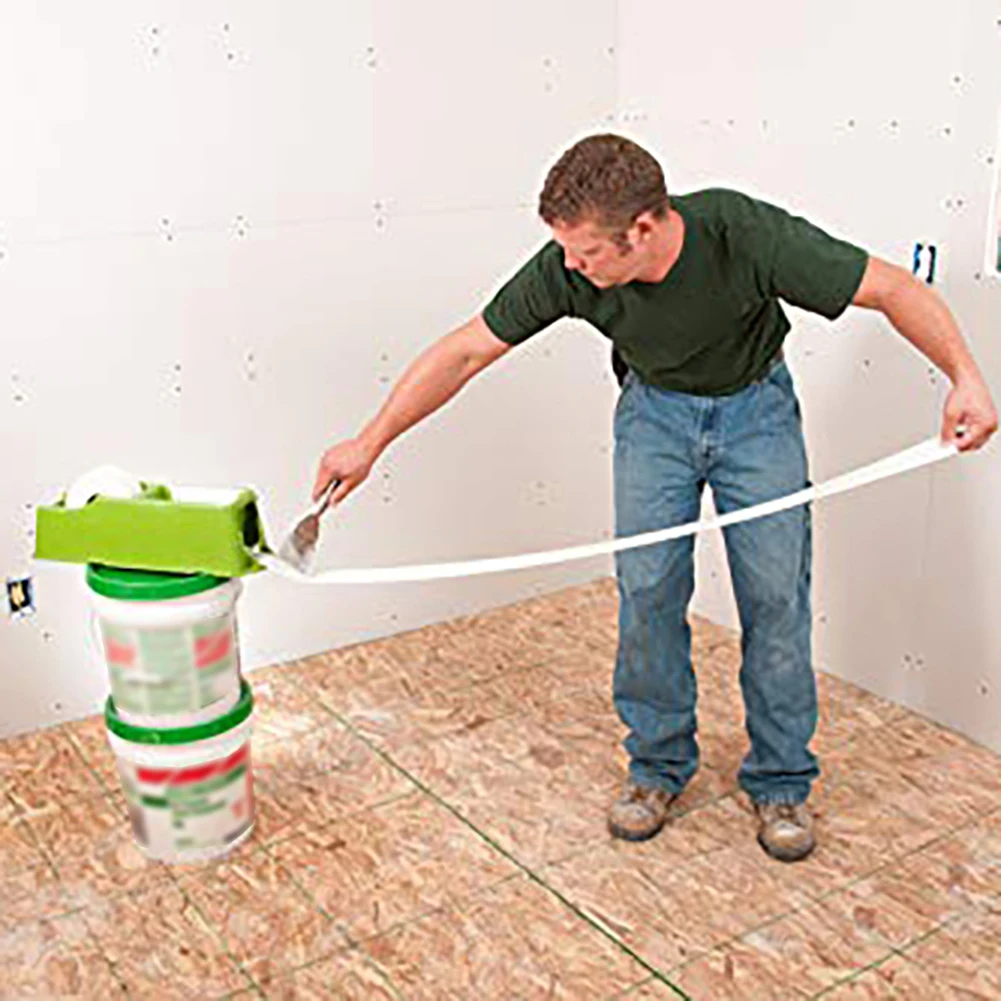 

Repair Edges Plastic Drywall Taping Tool Mess Free DIY One Step Drywall Tape and Joint Compound Application Drywall Taping Tools