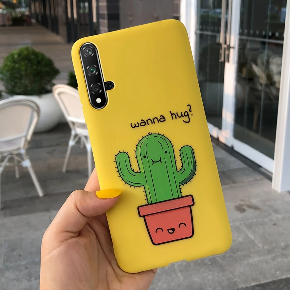 Для huawei nova 5T Honor 20 чехол Honor 20 S 20 S 20 Lite Pro 20i Honor20 чехол s TPU Мягкая силиконовая задняя крышка чехол для телефона Funda Capa - Цвет: Бежевый