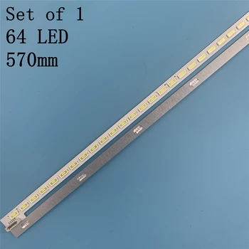 

46 inch SLED 2012SGS46 7030L LED Strips for SSL460-3E1C LJ64-03471A 03495A LTA460HN05 LTA460HQ18 46EL300C 46HL150C 64LEDs 570mm