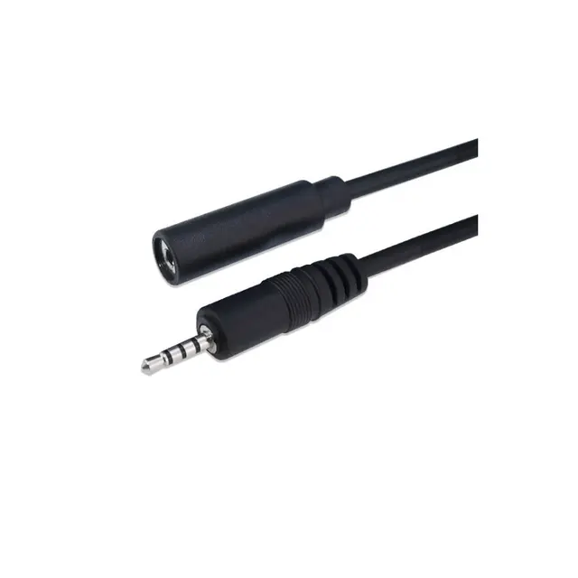 Cavo Di Prolunga Per Cuffie 3,5 Mm TRRS - 20 Cm Con Connettore Angolato | Audio Stereo Per Microfono - Foto 5