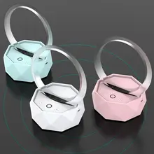 Мини Беспроводной Bluetooth 5,0 Динамик модная детская Красочный светодиодный ночной Светильник 6D объемное звучание Динамик