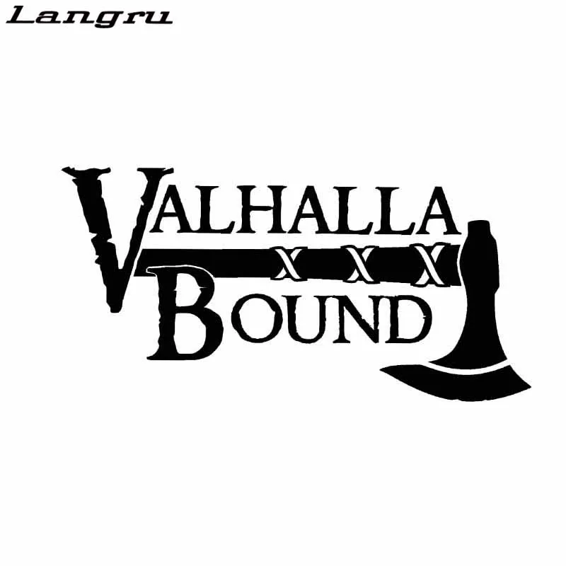 Langru Oem Valhalla переводная картинка викингов наклейка на автомобиль солдат