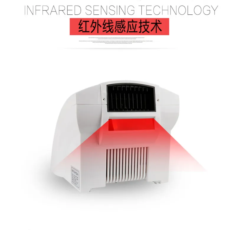 Smart Hand Dryer Small Dryer Water Blowing Machine Infrared Sensing Hot and Cold Wind Energy Saving Toilet Easy To Install