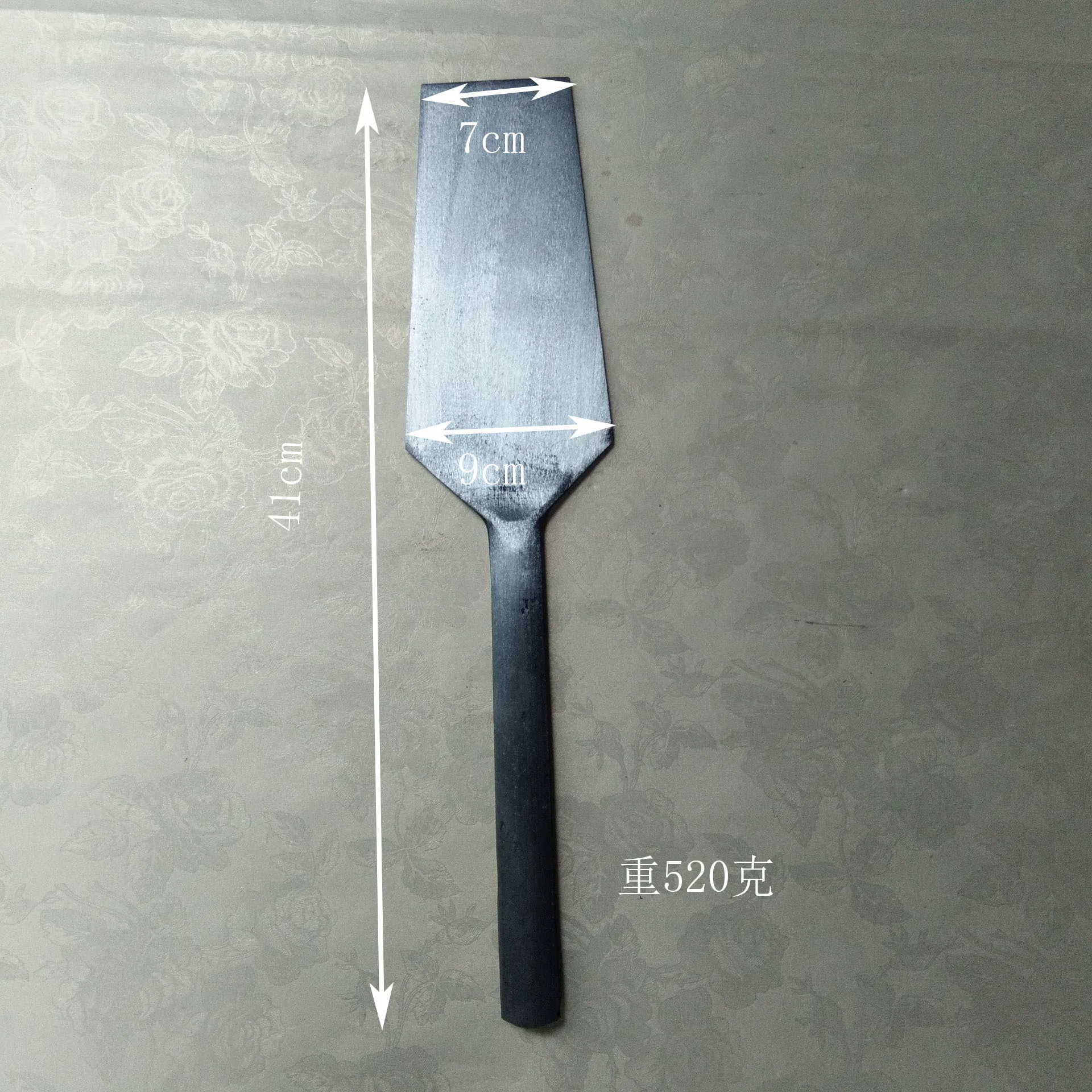 Ручной работы кованый двухсторонний zhuan dao настенный нож(кирпичный слой) Кливер инструмент резки кирпича каменщик(кирпичный слой) Кливер пластик Хан
