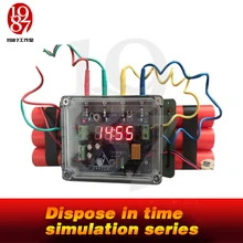 Jxkj1987adventure комната побега игры Реквизит утилизировать во времени моделирования серии отберите правильный провод, чтобы остановить обратный отсчет и замок