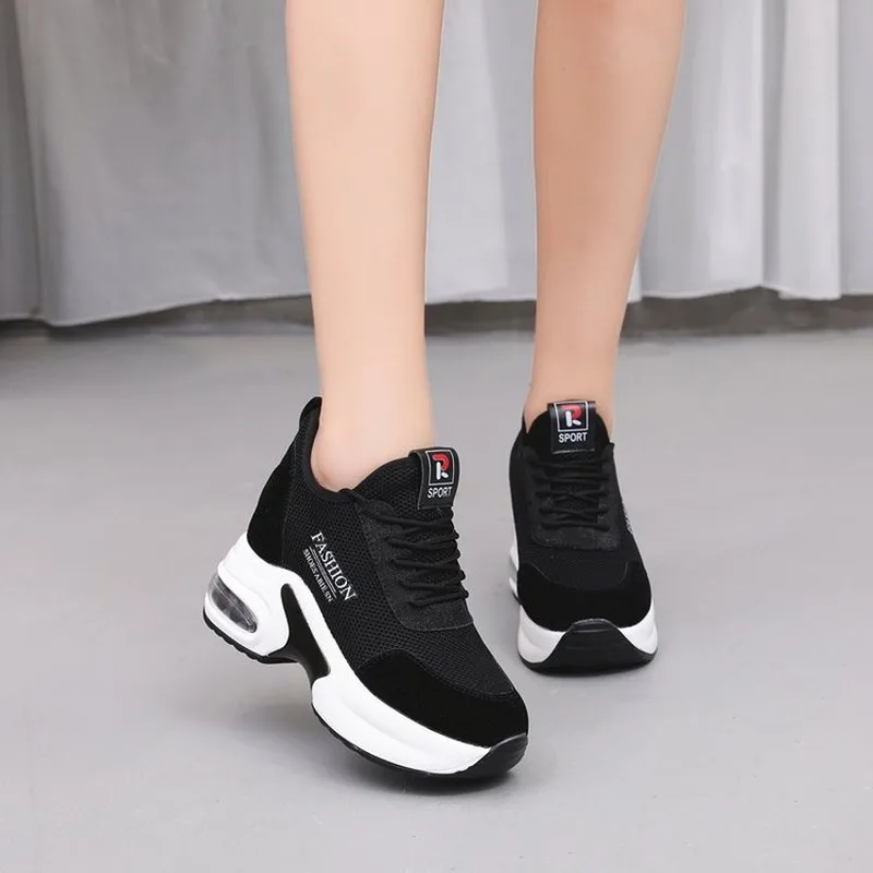 

2021 New Women's Sports Shoes Spring and Autumn High-quality Mesh Breathable Enhanced Women's Sports Shoes Casual Shoes