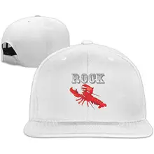 Унисекс Snapback шляпа рок красный омар регулируемая бейсболка