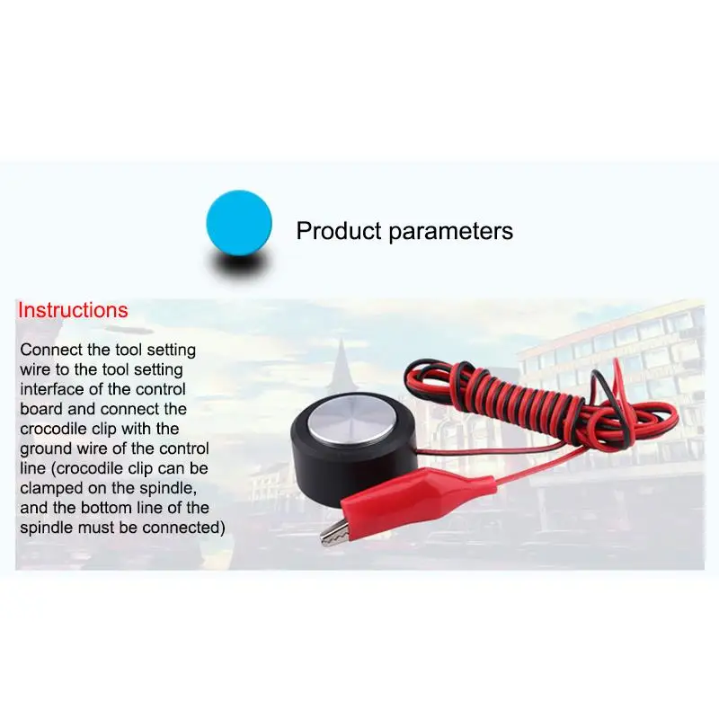 Фрезерный станок с ЧПУ по оси Z фрезерный Нулевой точкой сенсорная пластина Mach3