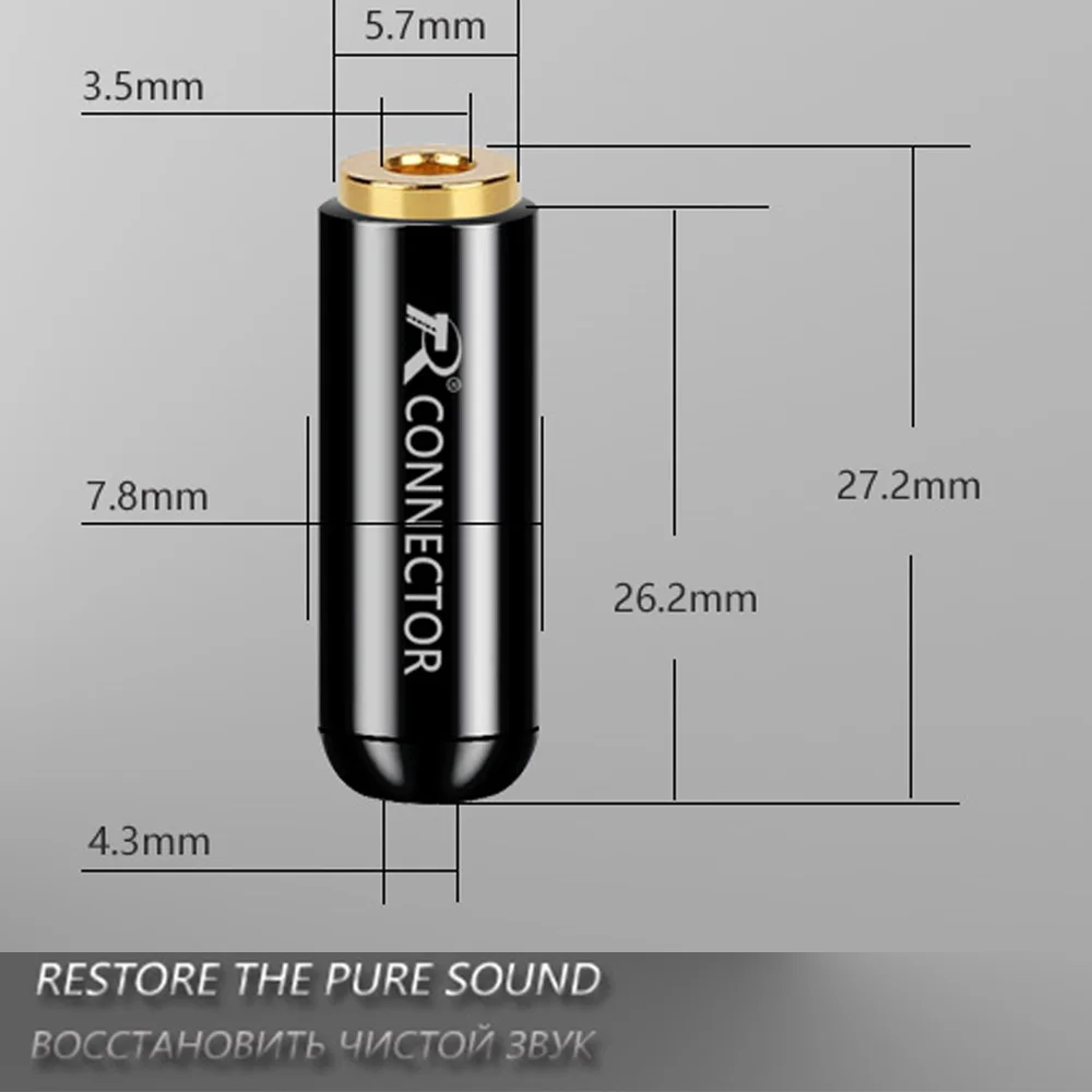100pcs 3 Poles Stereo 3 5mm Mini Jack Aluminum Shell Female 3 5mm Jack Socket Stereo Wire Connector Headphone Adapter 7 Colors