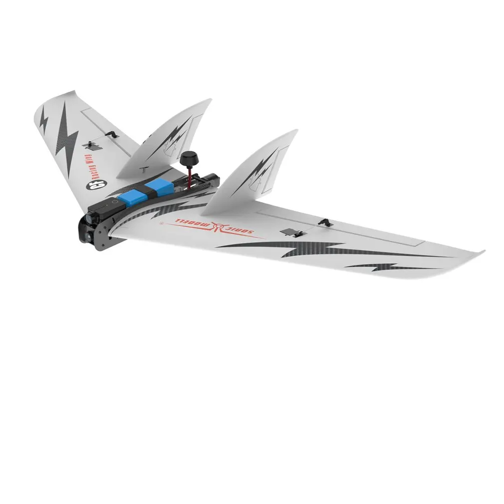 

For ZOHD SonicModell CF Wing1030mm Wingspan RC FPV Airplane Fixed Glider Drone Plane Model with Gyro 180+km/h High Speed PNP