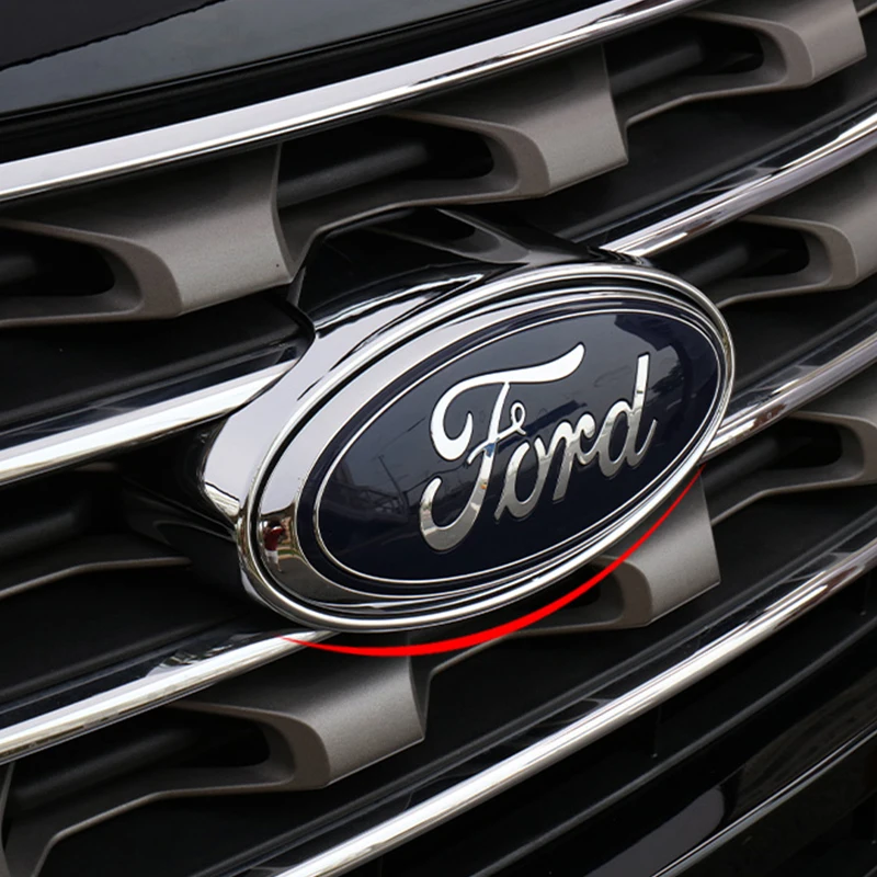 

Grill Grille Front Logo frame Grille Racing Grills Car Styling Front mesh reconfigured For Ford explorer 2016-2019