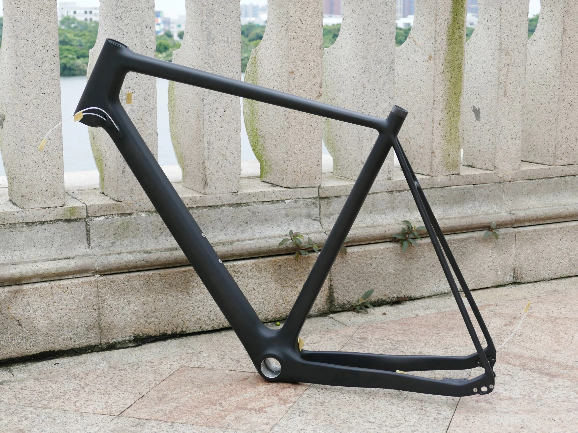 Toray Carbon UD матовый велосипедный дисковый тормоз цикло кросс BSA BB30 рама 49 см