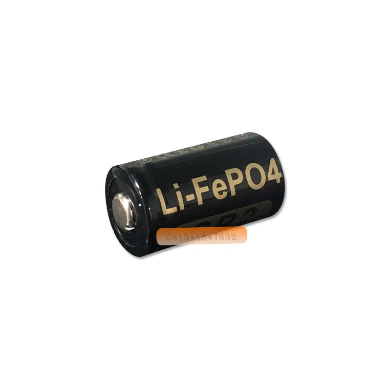 2 шт./партия 400mAh CR2 батарея 3v LiFePO4 аккумуляторная батарея 15266 CR2 батарея с батареей защитная коробка