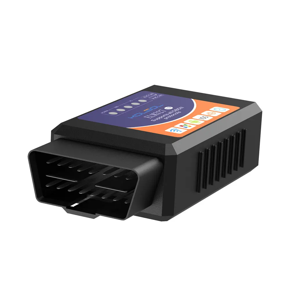 Беспроводной сканер кодов KOLSOL ELM327 для Ford ELMconfig CH340 + 25K80 чип ELM 327 V1.5 OBD2|usb elm327|elm327 ford