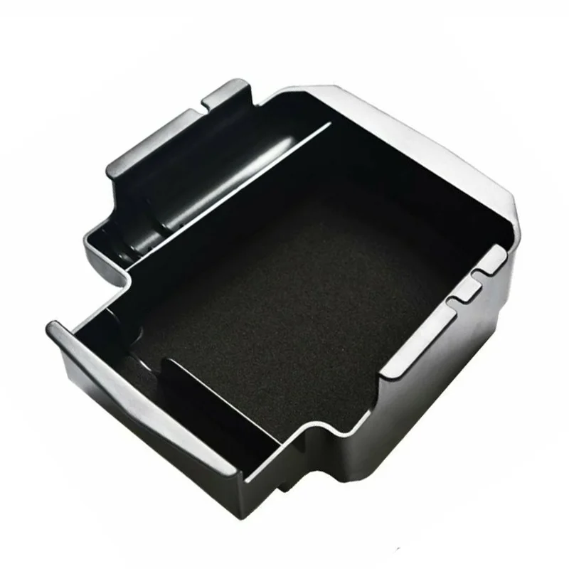 1pc Car Center Armrest Storage Box Container Organizer black car interior Storage Box for Ford Fusion 2013