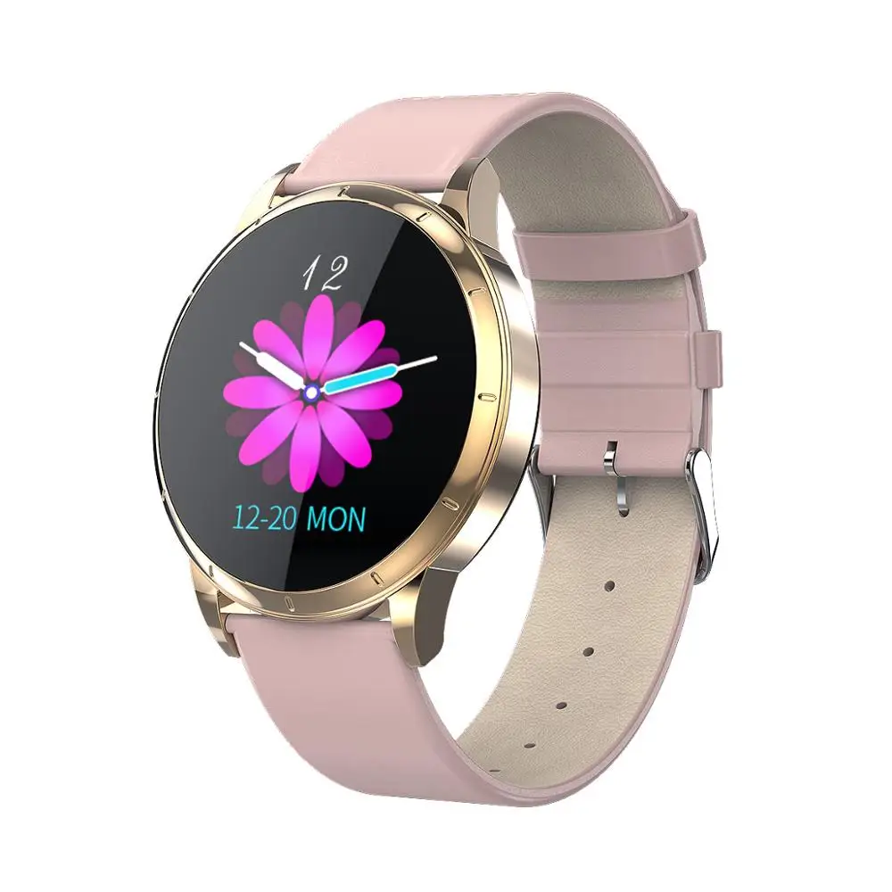 EXRIZU Waterproof IP67 Tempered Glass Smart Watch Smart Activity Tracker Fitness Heart Rate Monitor Sport Men Women Smartwatch