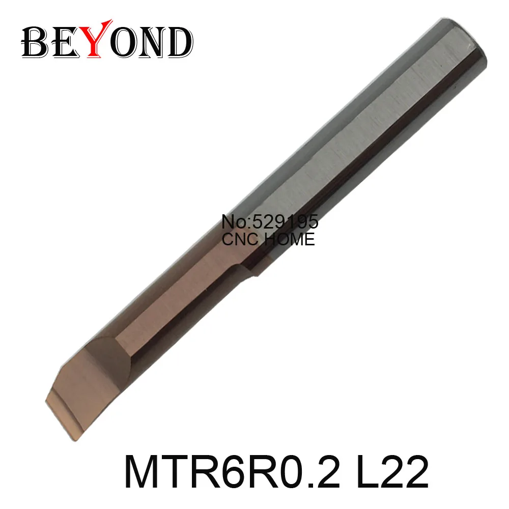 BEYOND ССО MTR2R0.15 L10 MTR3R0.2 L15 MTR4R0.2 L15 MTR5R0.2 L22 MTR6R0.2 L22 скучно твердосплавные инструменты Малый отверстий лезвие с ЧПУ с покрытием