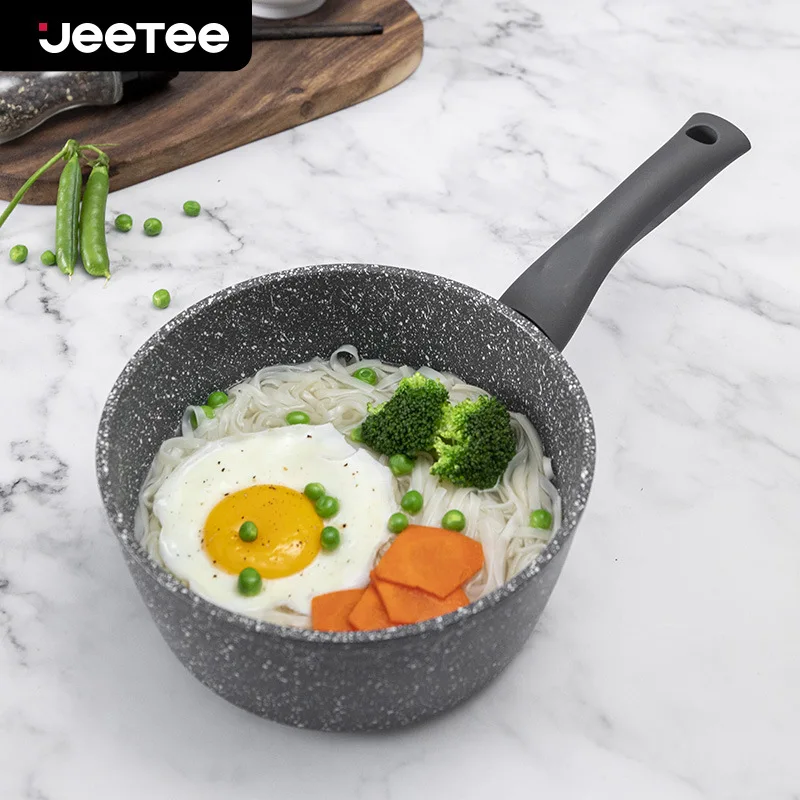 

Medical Stone Milk Pot Non-stick Pot Infant Baby Food Supplement Pot Cook Congee Boiling Milk Instant Noodles Pot Home Small Ste