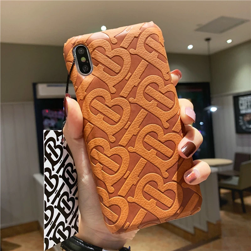 IMIDO Роскошный кожаный чехол подходит для iPhone 11 Pro max/X xrxs max/iPhone 6S/iPhone 7 Plus/8 звездного стиля в Европа и Америка - Цвет: Pale brown