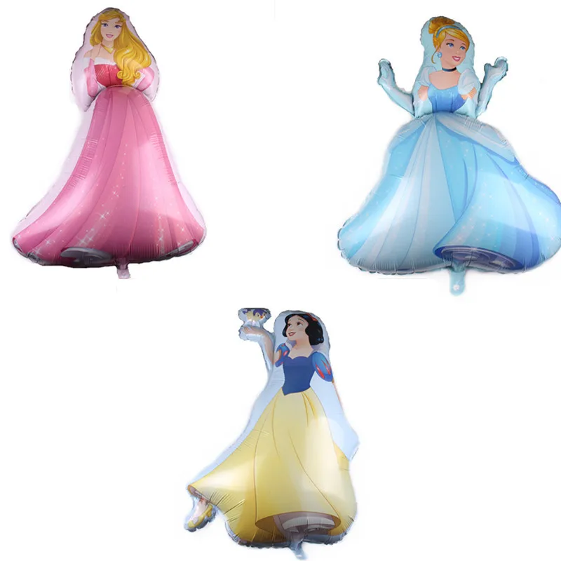 New Snow White Cinderella Sleeping Beauty Aluminum Balloon Cartoon Princess Series Party | Дом и сад