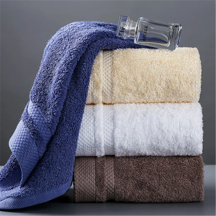 

3pcs/lot 40*75cm luxury Hotel towels cotton Super absorbent soft Thickened face Towels bathroom for home for adults Terry towels