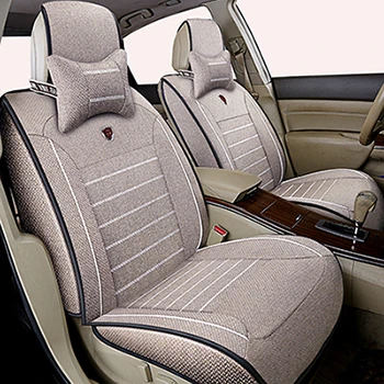 Beige Comfortable Универсальный чехол для автомобильных сидений для Opel meriva mokka vectra b c zafira b, dastun mi-do on-do go-Крест - Название цвета: Beige Comfortable