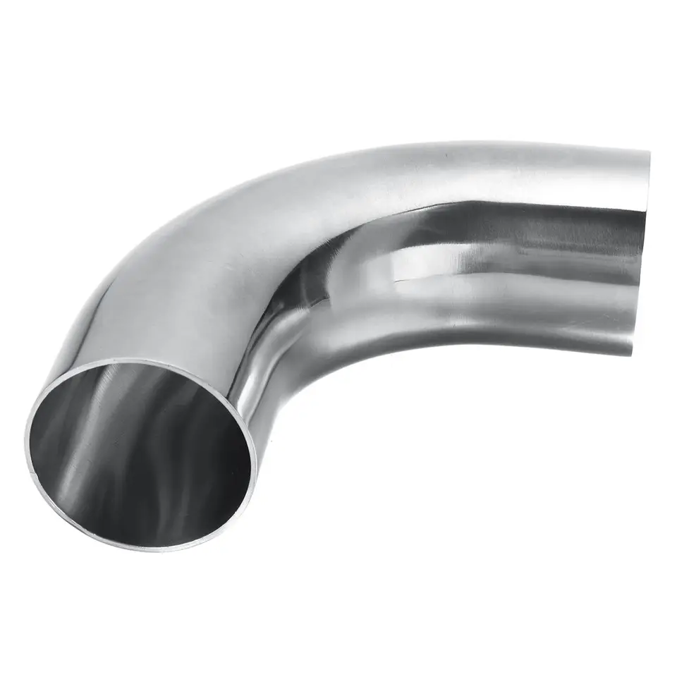 304SS Tubi Di Scarico Auto Mandrino Curva 45 90 Kit Curva Diritta - Foto 4