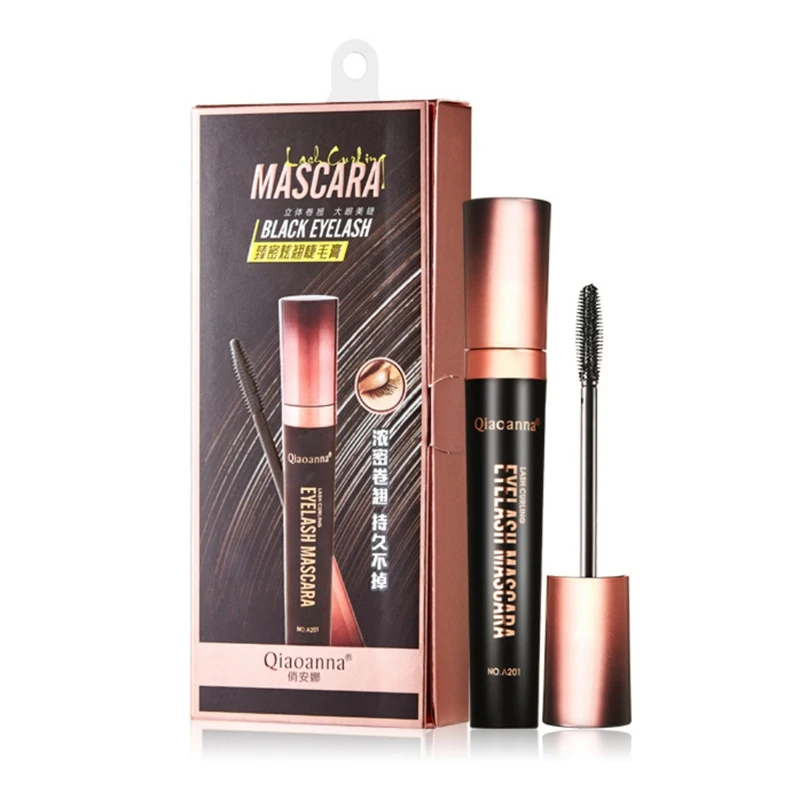 Dense Mascara Long Lasting Waterproof Non-dizzy Dyeing Natural Slender Curling Mascara SC30