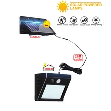1/4pcs Solar Powered Lamps 30 LED Waterproof IP65 Sense Light Infrared Sensors Lamp Outdoor Fence Garden Lighting Pathway Wall i