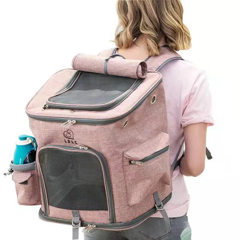 

Cat Backpack Bag Carrier Pet Dog Transport Portable Travel Shoulder Carrying Bag Handbag Cage Box For Small Dog Cat Kitten Puppy