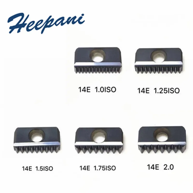 

Thread Milling Inserts 14N /14E 0.5 / 1.25 / 1.5 / 2.0 / 2.5 ISO Metric CNC Mills Blade Internal External Carbide Cutting Tools