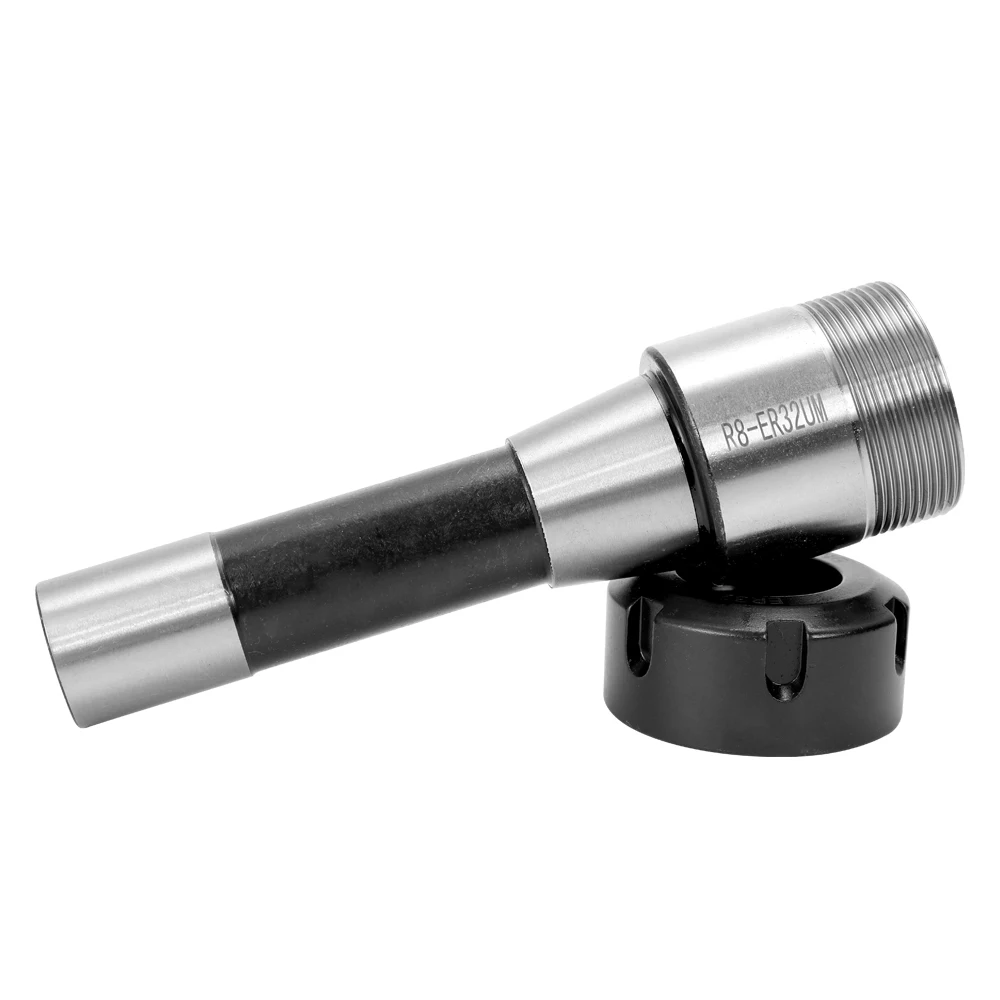 

Accuracy Metal Strong Clamping High Rigidity R8 ER32UM 7/16 Collet Chuck Holder CNC Milling Tool With Wrench