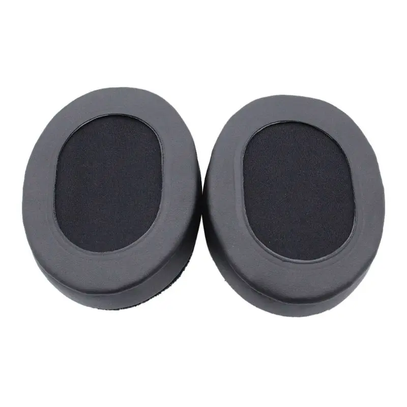 

Memory Foam Earpad - Black PU/Velour - Suitable For Large Over The Ear Headphone