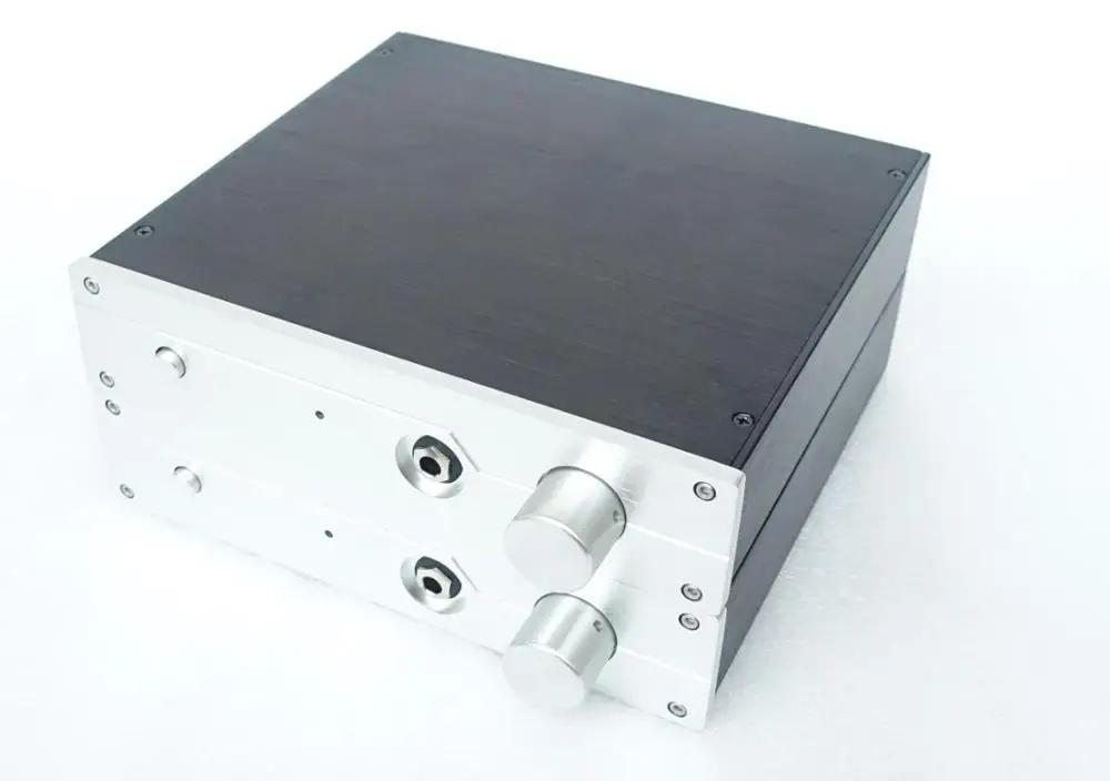 Size W210 H45 D188 Full Aluminum Chassis Enclosure Preamp Case PH I Headphone Amplifier Preamp AMP Chassis DIY Box