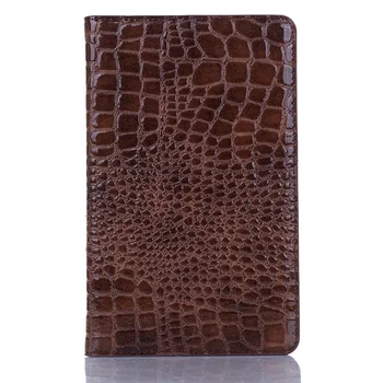 

50pcs/lot Crocodile cards+photo frame wallet flip leather cover case for Samsung Galaxy Tab A 8.0 T290 T295 stand case