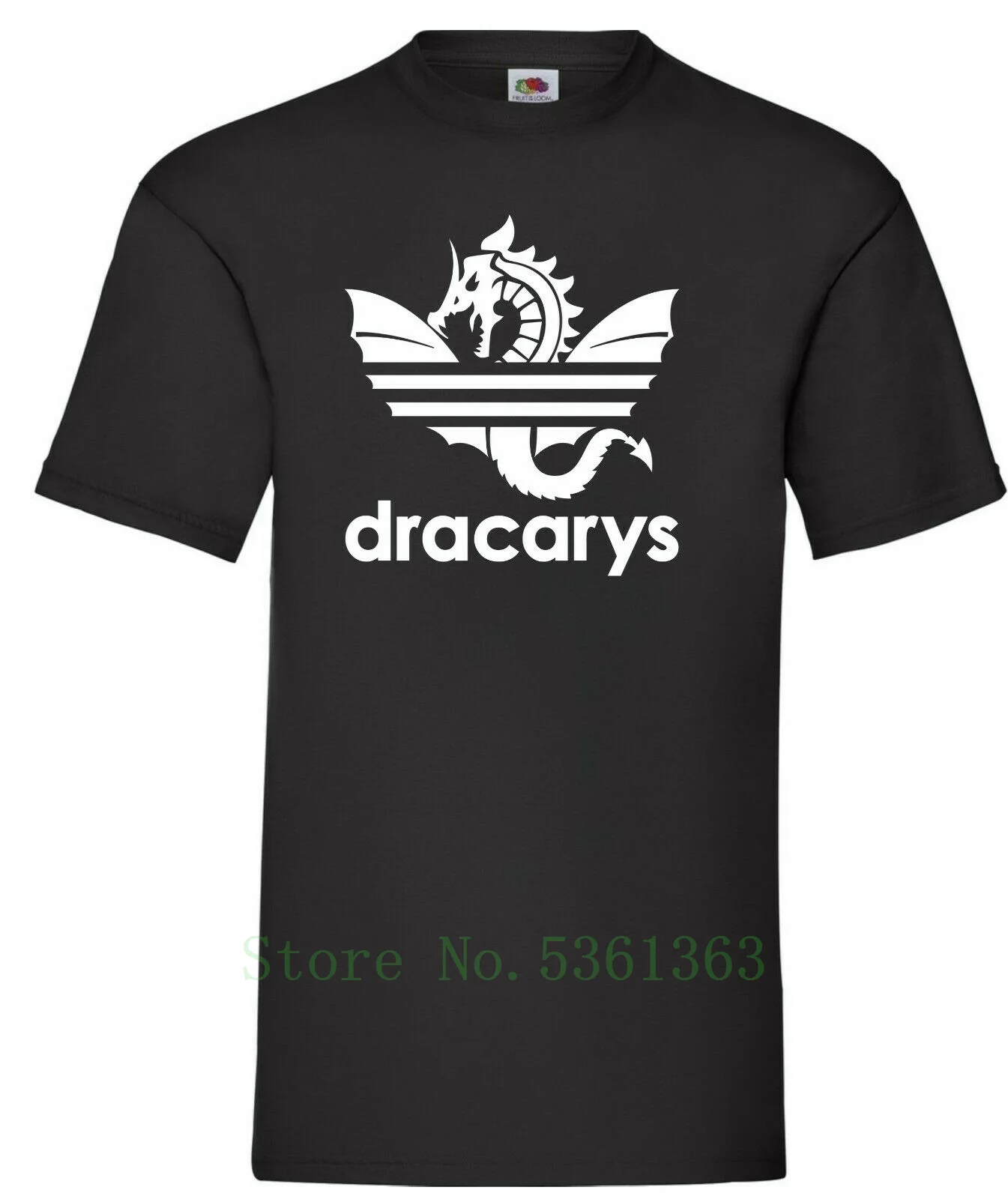 Футболка DRACARYS TRONO DI SPADE THRONES DAENERIS TARGARYAN Мужская Женская модная футболка унисекс
