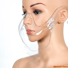 Masque facial de protection, 1 pièce, Anti-projections d'huile, Anti-brouillard, anti-gouttelettes, protection de la bouche, outil de cuisine