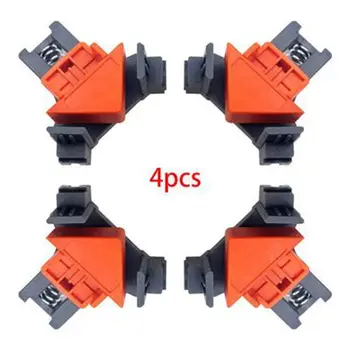 

90 Degree Right Angle Clamp Fixing Clips Picture Frame Corner Clamp Woodworking D5BD