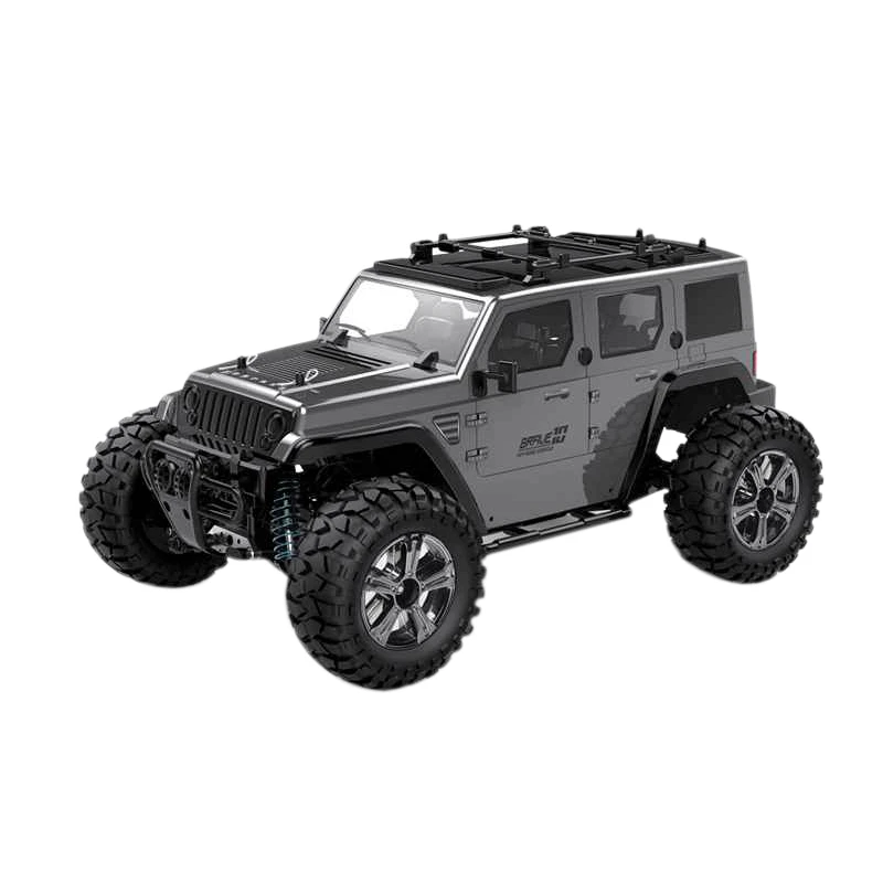 1/14 2,4G 4Wd высокоскоростной гоночный автомобиль для скалолазания Электрический пропорциональный контроль Rc автомобиль внедорожник - Цвет: Gray
